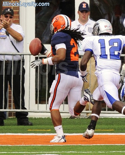 Illinois vs Eastern - Illini throwback uniforms