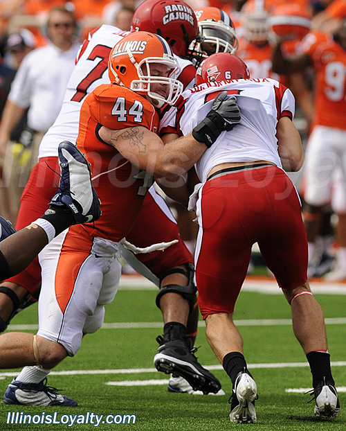 Illini Football vs Louisiana Ragin' Cajuns - Memorial Stadium