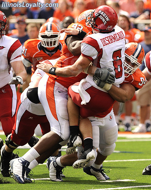 Illini Football vs Louisiana Ragin' Cajuns - Memorial Stadium