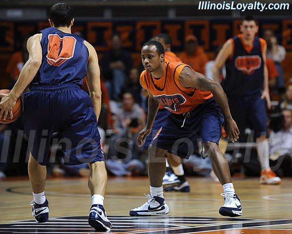 Illinois Basketball Orange and Blue Scrimmage