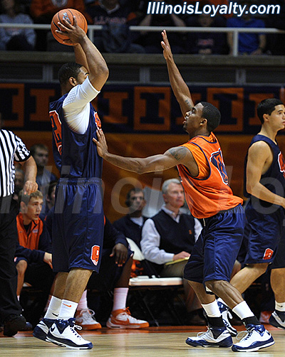 Illinois Basketball Orange and Blue Scrimmage