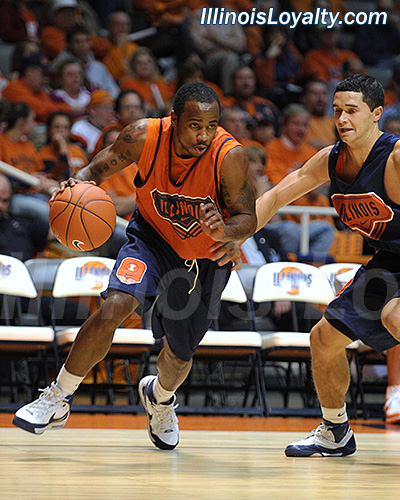 Illinois Basketball Orange and Blue Scrimmage