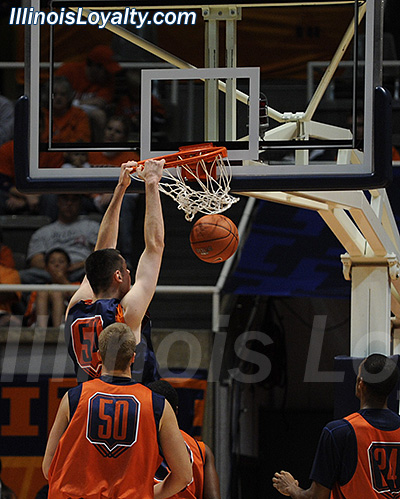 Illinois Basketball Orange and Blue Scrimmage