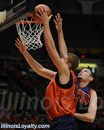 Illinois Basketball Orange and Blue Scrimmage