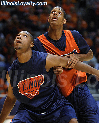 Illinois Basketball Orange and Blue Scrimmage