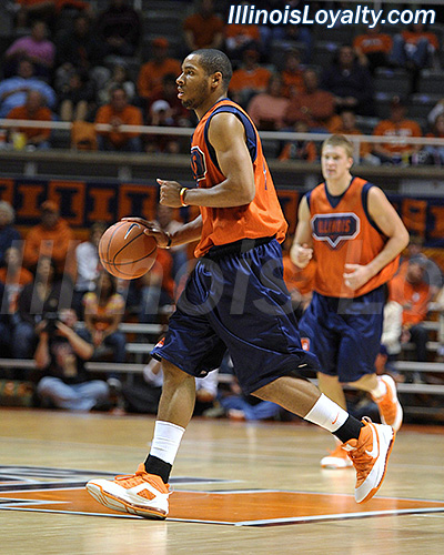 Illinois Basketball Orange and Blue Scrimmage