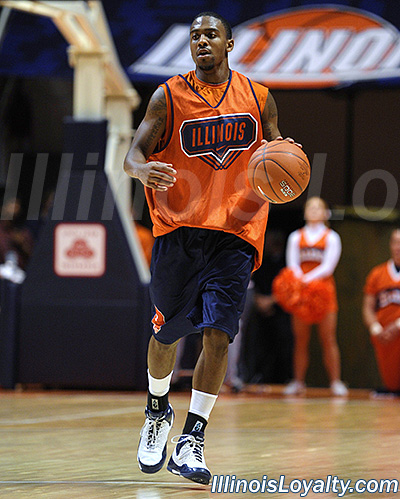 Illinois Basketball Orange and Blue Scrimmage