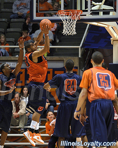 Illinois Basketball Orange and Blue Scrimmage