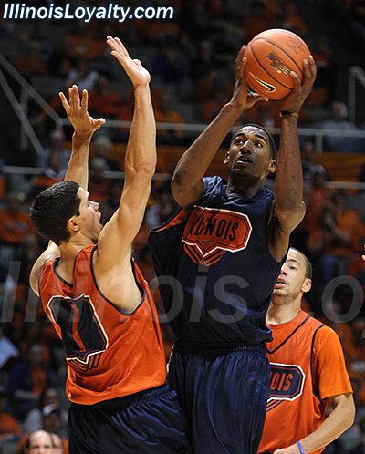 Illinois Basketball Orange and Blue Scrimmage
