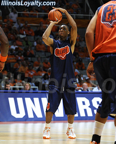 Illinois Basketball Orange and Blue Scrimmage