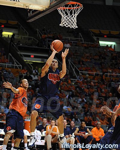 Illinois Basketball Orange and Blue Scrimmage
