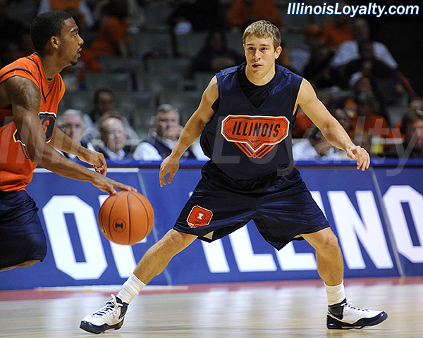 Illinois Basketball Orange and Blue Scrimmage