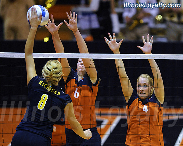 Illinois Fighting Illini Volleyball - Huff Hall