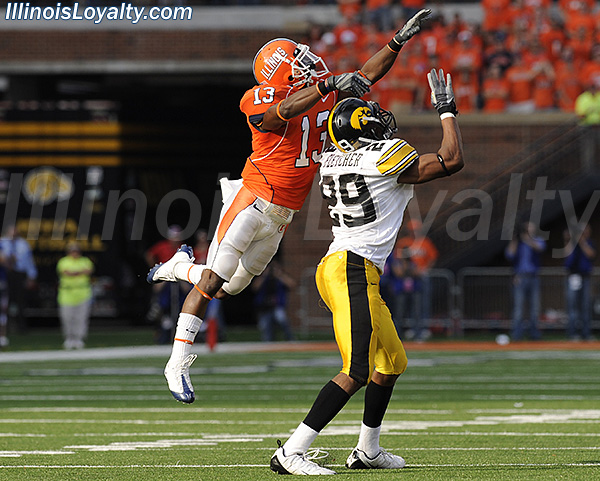 Will Judson - Illinois Fighting Illini football vs Iowa Hawkeyes