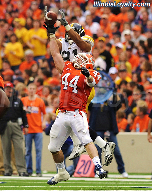 Britt Miller - Illinois Fighting Illini football vs Iowa Hawkeyes