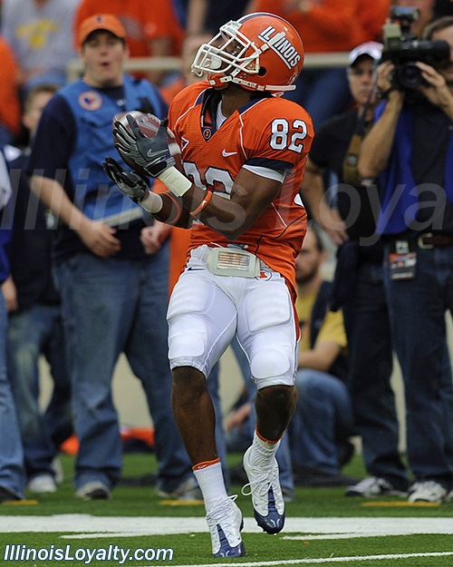 Fred Sykes - Illinois Fighting Illini football vs Iowa Hawkeyes