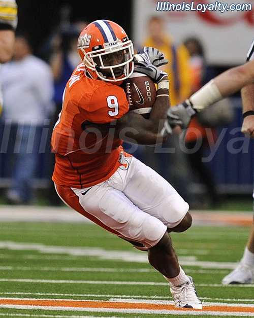 Arrelious Benn - Illinois Fighting Illini football vs Iowa Hawkeyes