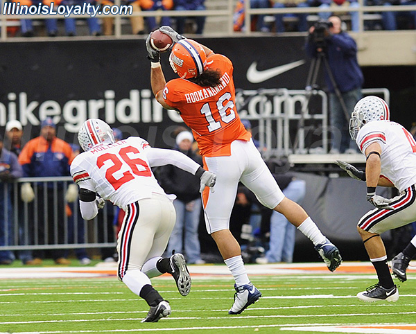 Fighting Illini football vs Ohio State Buckeyes