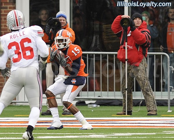 Fighting Illini football vs Ohio State Buckeyes