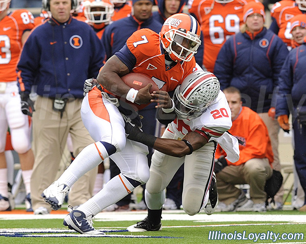 Fighting Illini football vs Ohio State Buckeyes