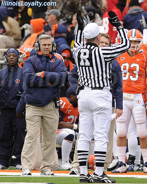 Fighting Illini football vs Ohio State Buckeyes