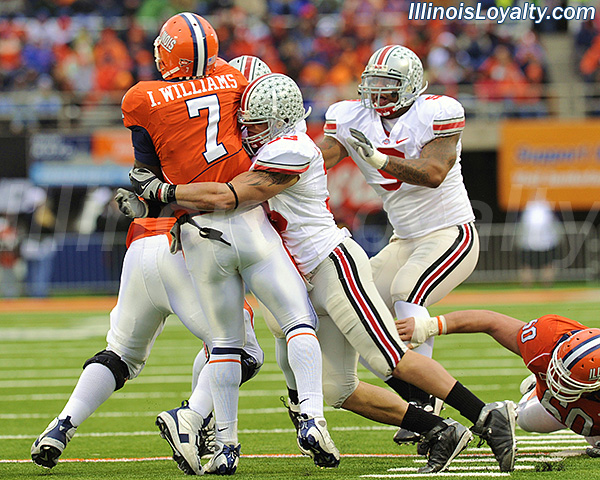 Fighting Illini football vs Ohio State Buckeyes