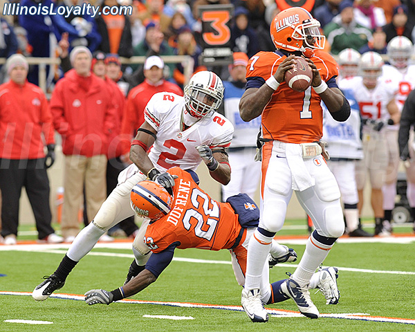 Fighting Illini football vs Ohio State Buckeyes