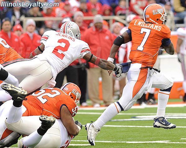 Fighting Illini football vs Ohio State Buckeyes