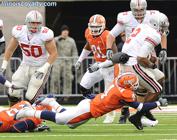 Fighting Illini football vs Ohio State Buckeyes