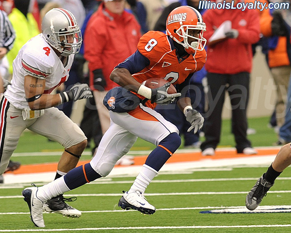 Fighting Illini football vs Ohio State Buckeyes