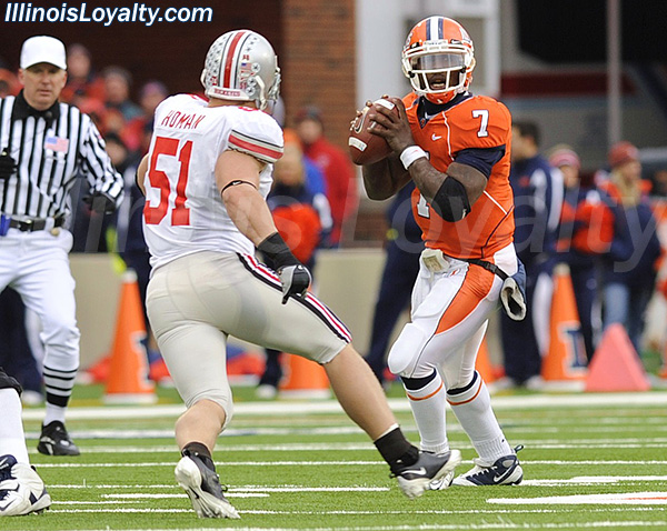 Fighting Illini football vs Ohio State Buckeyes