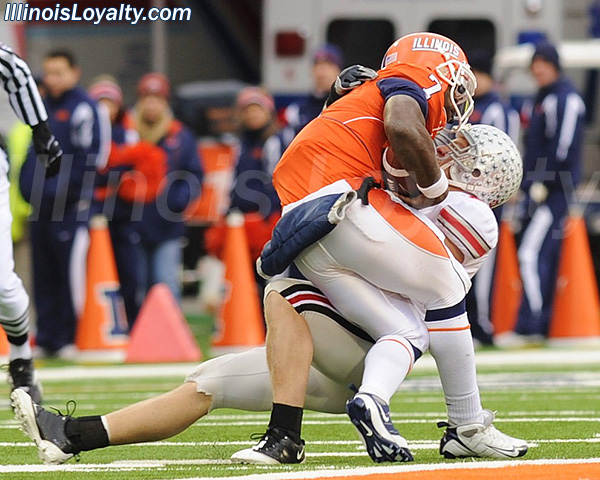Fighting Illini football vs Ohio State Buckeyes