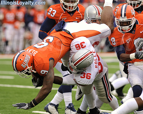 Fighting Illini football vs Ohio State Buckeyes