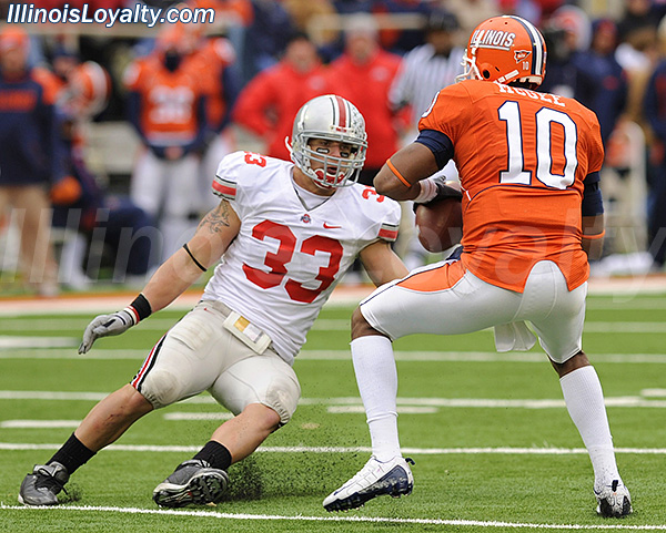 Fighting Illini football vs Ohio State Buckeyes