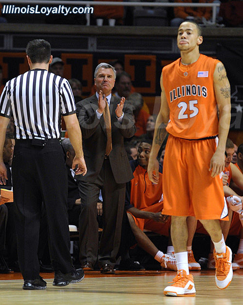 Bruce Weber and Calvin Brock - Fighting Illini Basketball