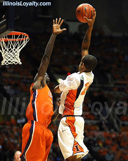 Fighting Illini basketball vs Clemson Tigers