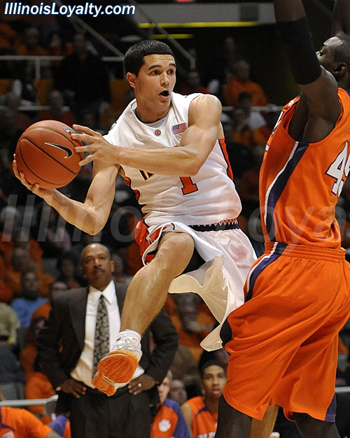 Fighting Illini basketball vs Clemson Tigers