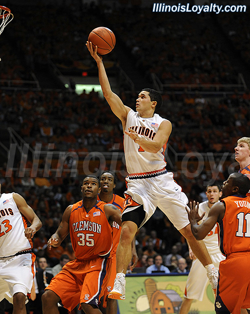 Fighting Illini basketball vs Clemson Tigers