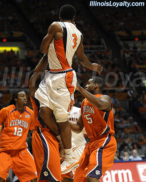 Fighting Illini basketball vs Clemson Tigers