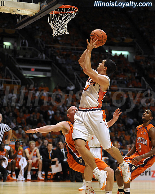 Fighting Illini basketball vs Clemson Tigers