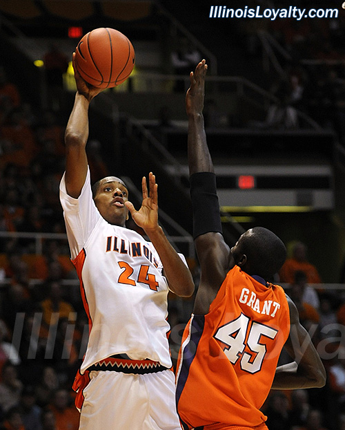 Fighting Illini basketball vs Clemson Tigers