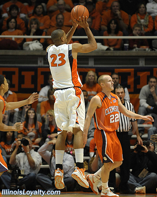 Fighting Illini basketball vs Clemson Tigers