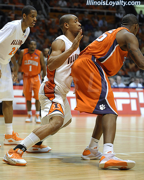 Fighting Illini basketball vs Clemson Tigers