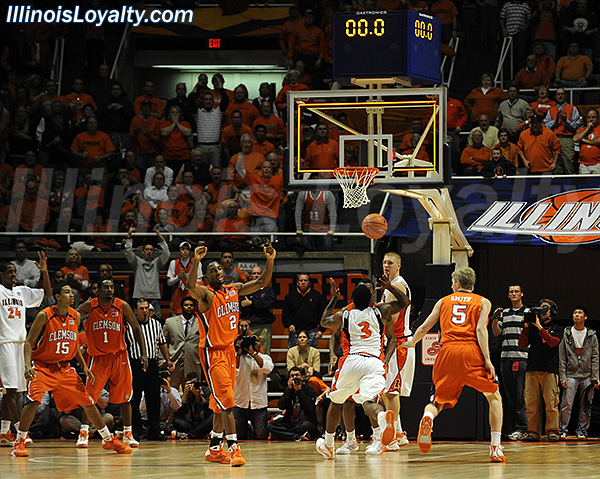 Fighting Illini basketball vs Clemson Tigers