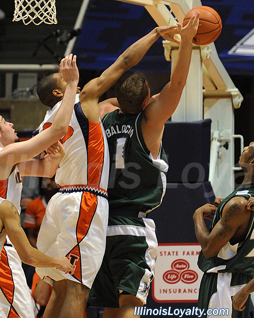 Dominique Keller - Fighting Illini Basketball vs Hawaii