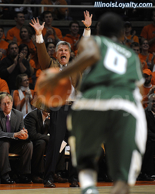 Bruce Weber - Fighting Illini Basketball vs Hawaii