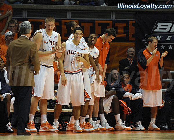 Fighting Illini Basketball vs Hawaii