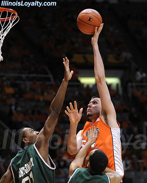 Illini basketball vs Chicago St