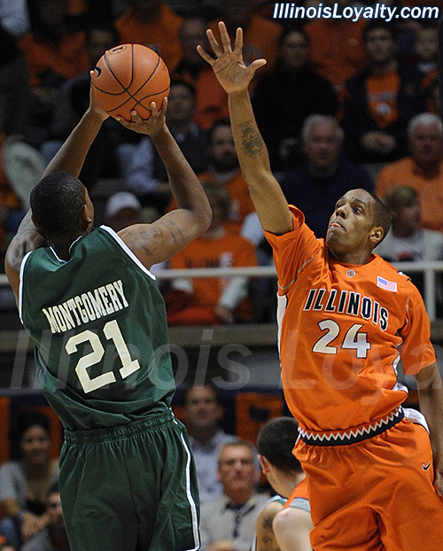 Illini basketball vs Chicago St