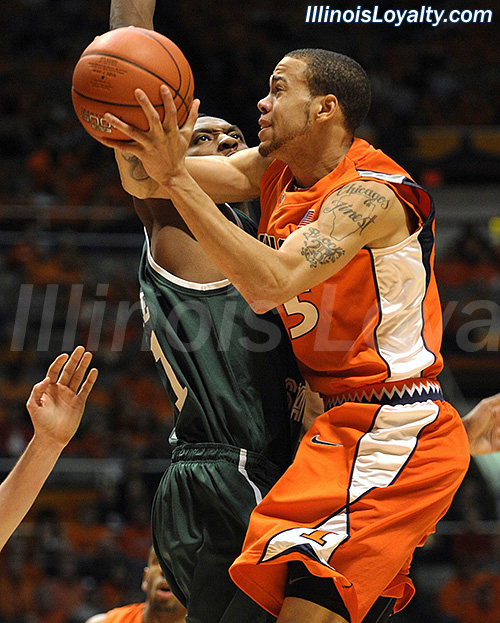 Illini basketball vs Chicago St